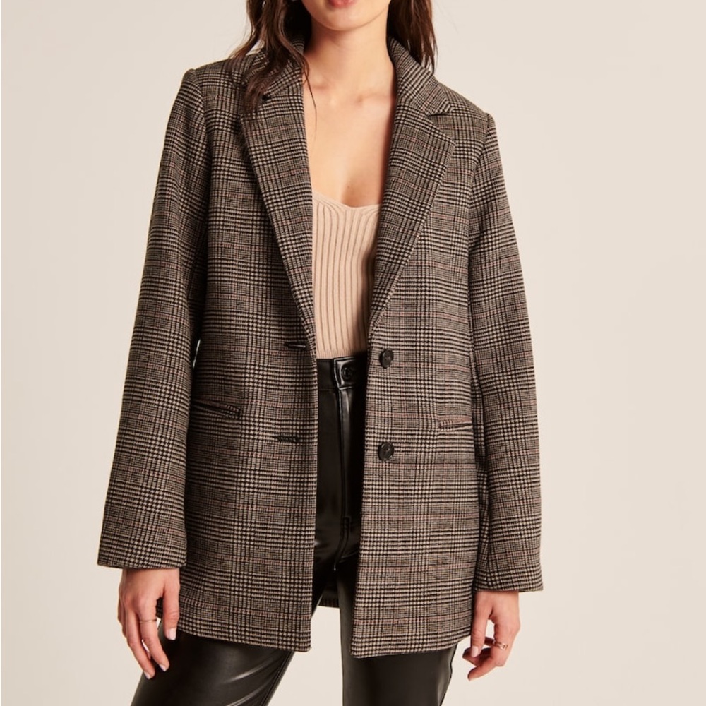 NWT wool blend blazer coat from Abercrombie and fitch